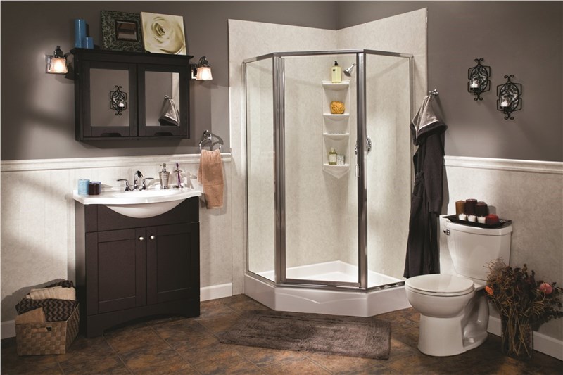 Bathroom with No Tub Bathroom with No Tub